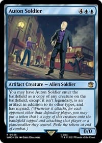 Auton Soldier - Universes Beyond: Doctor Who - Magic: The Gathering card