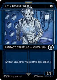 Cyberman Patrol (Showcase) - Universes Beyond: Doctor Who - Magic: The Gathering card