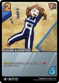 Quirk Expertise - UniVersus: My Hero Academia: Jet Burn - UniVersus card