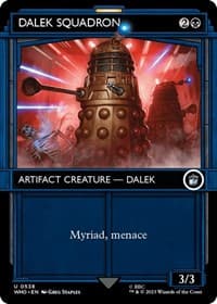 Dalek Squadron (Showcase) - Universes Beyond: Doctor Who - Magic: The Gathering card