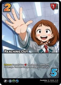 Reaching Out - UniVersus: My Hero Academia: Jet Burn - UniVersus card