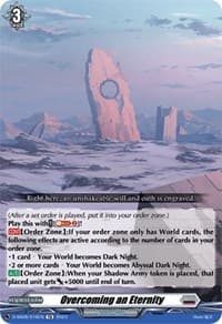 Overcoming an Eternity - D-SS08: Stand Up Deckset "Orfist" - Cardfight Vanguard card