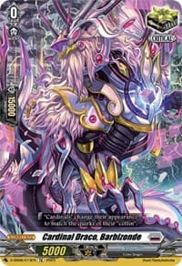 Cardinal Draco, Barbizonde - D-SS08: Stand Up Deckset "Orfist" - Cardfight Vanguard card