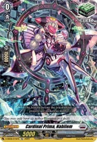 Cardinal Prima, Nabilem - D-SS08: Stand Up Deckset "Orfist" - Cardfight Vanguard card