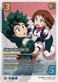 Snap Out Of It! - UniVersus: My Hero Academia: Jet Burn - UniVersus card