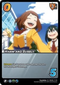 Warm and Bubbly - UniVersus: My Hero Academia: Jet Burn - UniVersus card