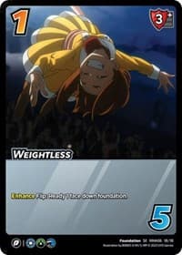 Weightless - UniVersus: My Hero Academia: Jet Burn - UniVersus card