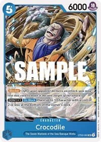 Crocodile (Tournament Pack Vol. 5) - One Piece Promotion Cards - One Piece Card Game card