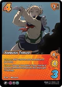 Ambush Thrust - UniVersus: My Hero Academia: Jet Burn - UniVersus card