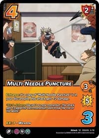 Multi-Needle Puncture - UniVersus: My Hero Academia: Jet Burn - UniVersus card