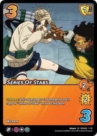 Series Of Stabs - UniVersus: My Hero Academia: Jet Burn - UniVersus card