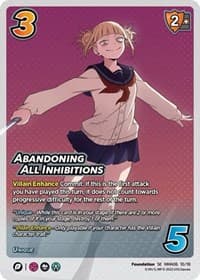 Abandoning All Inhibitions - UniVersus: My Hero Academia: Jet Burn - UniVersus card
