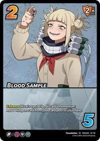Blood Sample - UniVersus: My Hero Academia: Jet Burn - UniVersus card