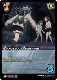 Dangerous Combatant - UniVersus: My Hero Academia: Jet Burn - UniVersus card