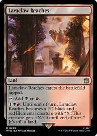 Lavaclaw Reaches - Universes Beyond: Doctor Who - Magic: The Gathering card