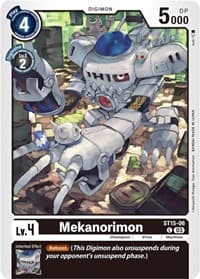 Mekanorimon - Starter Deck 15: Dragon of Courage - Digimon Card Game card