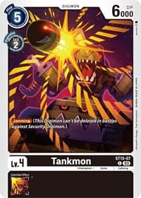 Tankmon - Starter Deck 15: Dragon of Courage - Digimon Card Game card