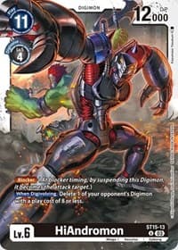 HiAndromon - Starter Deck 15: Dragon of Courage - Digimon Card Game card