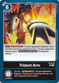 Trident Arm - Starter Deck 15: Dragon of Courage - Digimon Card Game card