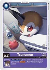 Tsunomon - Starter Deck 16: Wolf of Friendship - Digimon Card Game card