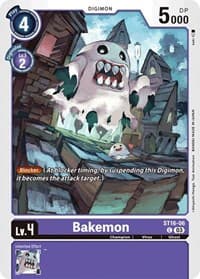 Bakemon - Starter Deck 16: Wolf of Friendship - Digimon Card Game card