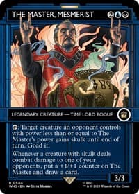The Master, Mesmerist (Showcase) - Universes Beyond: Doctor Who - Magic: The Gathering card