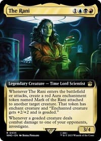 The Rani (Extended Art) - Universes Beyond: Doctor Who - Magic: The Gathering card