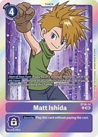 Matt Ishida - Starter Deck 16: Wolf of Friendship - Digimon Card Game card