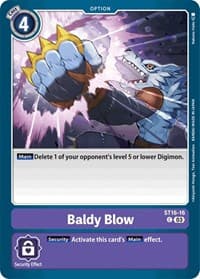 Baldy Blow - Starter Deck 16: Wolf of Friendship - Digimon Card Game card