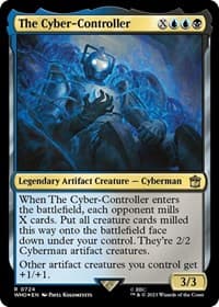 The Cyber-Controller (Surge Foil) - Universes Beyond: Doctor Who - Magic: The Gathering card