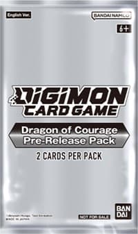 Dragon of Courage Pre-Release Pack - Starter Deck 15: Dragon of Courage Pre-Release Cards - Digimon Card Game card