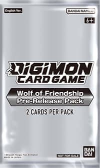 Wolf of Friendship Pre-Release Pack - Starter Deck 16: Wolf of Friendship Pre-Release Cards - Digimon Card Game card