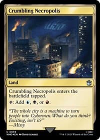 Crumbling Necropolis (Surge Foil) - Universes Beyond: Doctor Who - Magic: The Gathering card