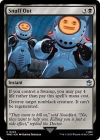 Snuff Out - Universes Beyond: Doctor Who - Magic: The Gathering card