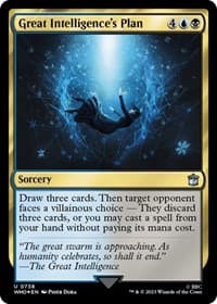 Great Intelligence's Plan (Surge Foil) - Universes Beyond: Doctor Who - Magic: The Gathering card