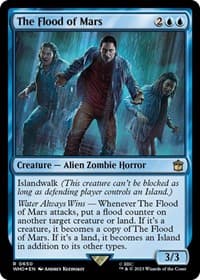 The Flood of Mars (Surge Foil) - Universes Beyond: Doctor Who - Magic: The Gathering card
