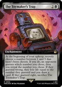 The Toymaker's Trap (Extended Art) (Surge Foil) - Universes Beyond: Doctor Who - Magic: The Gathering card