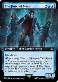 The Flood of Mars (Extended Art) - Universes Beyond: Doctor Who - Magic: The Gathering card