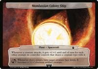 Mondassian Colony Ship - Planechase: Universes Beyond: Doctor Who - Magic: The Gathering card