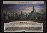 City of the Daleks - Planechase: Universes Beyond: Doctor Who - Magic: The Gathering card