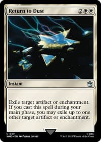 Return to Dust - Universes Beyond: Doctor Who - Magic: The Gathering card