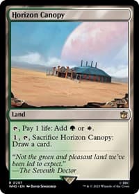 Horizon Canopy - Universes Beyond: Doctor Who - Magic: The Gathering card