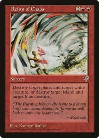 Reign of Chaos - Mirage - Magic: The Gathering card