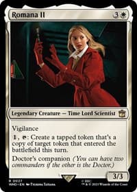 Romana II - Universes Beyond: Doctor Who - Magic: The Gathering card