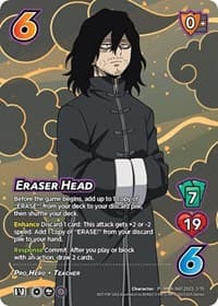 Eraser Head (Pro Hero Nationals 2023) - UniVersus: My Hero Academia Promo Cards - UniVersus card