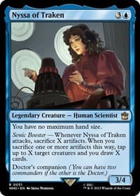 Nyssa of Traken - Universes Beyond: Doctor Who - Magic: The Gathering card