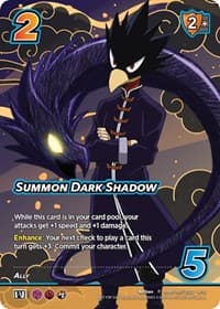 Summon Dark Shadow (Pro Hero Nationals 2023) - UniVersus: My Hero Academia Promo Cards - UniVersus card