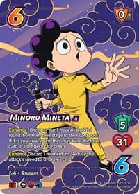Minoru Mineta (Pro Hero Nationals 2023) - UniVersus: My Hero Academia Promo Cards - UniVersus card