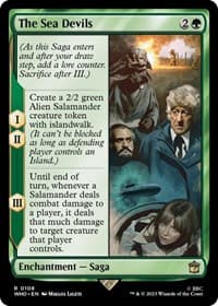 The Sea Devils - Universes Beyond: Doctor Who - Magic: The Gathering card