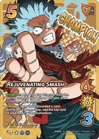 Rejuvenating Smash (Pro Hero Nationals 2023 Champion) - UniVersus: My Hero Academia Promo Cards - UniVersus card